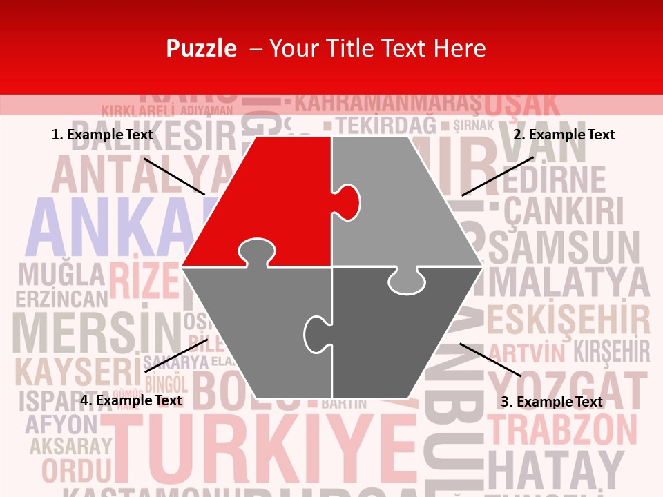 Cities Konya Ankara PowerPoint Template