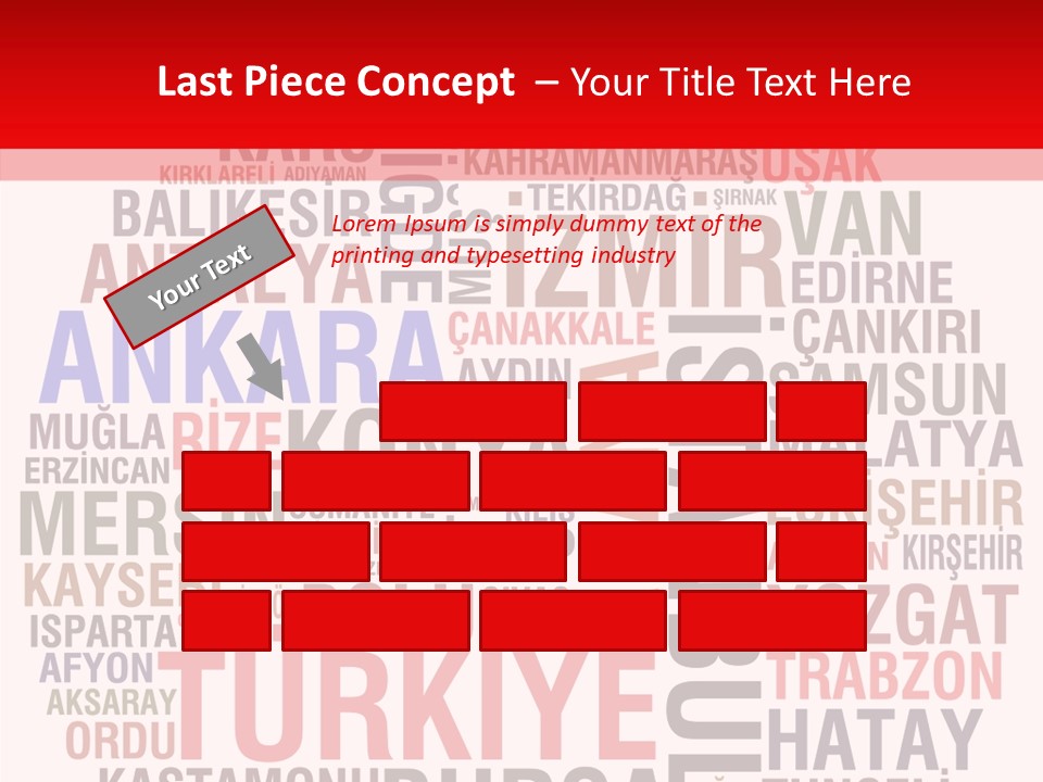 Cities Konya Ankara PowerPoint Template