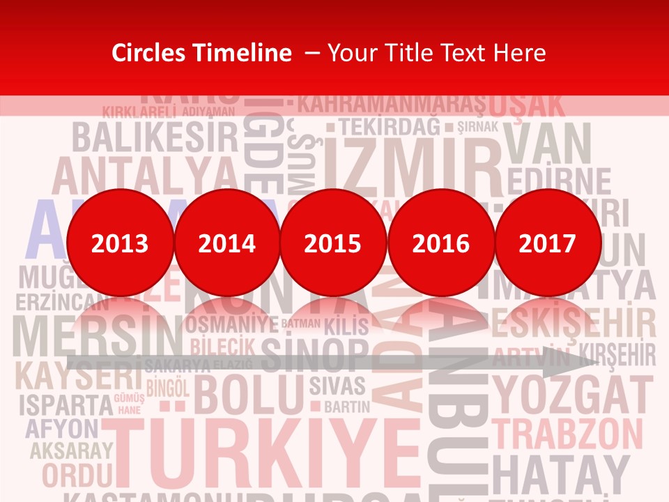 Cities Konya Ankara PowerPoint Template