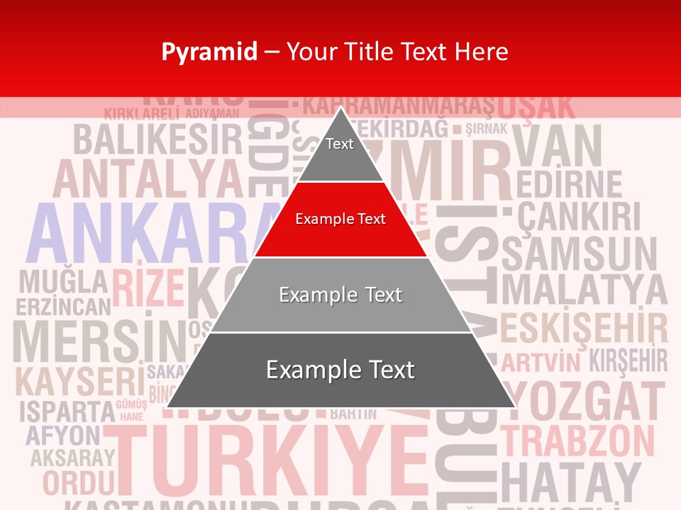 Cities Konya Ankara PowerPoint Template