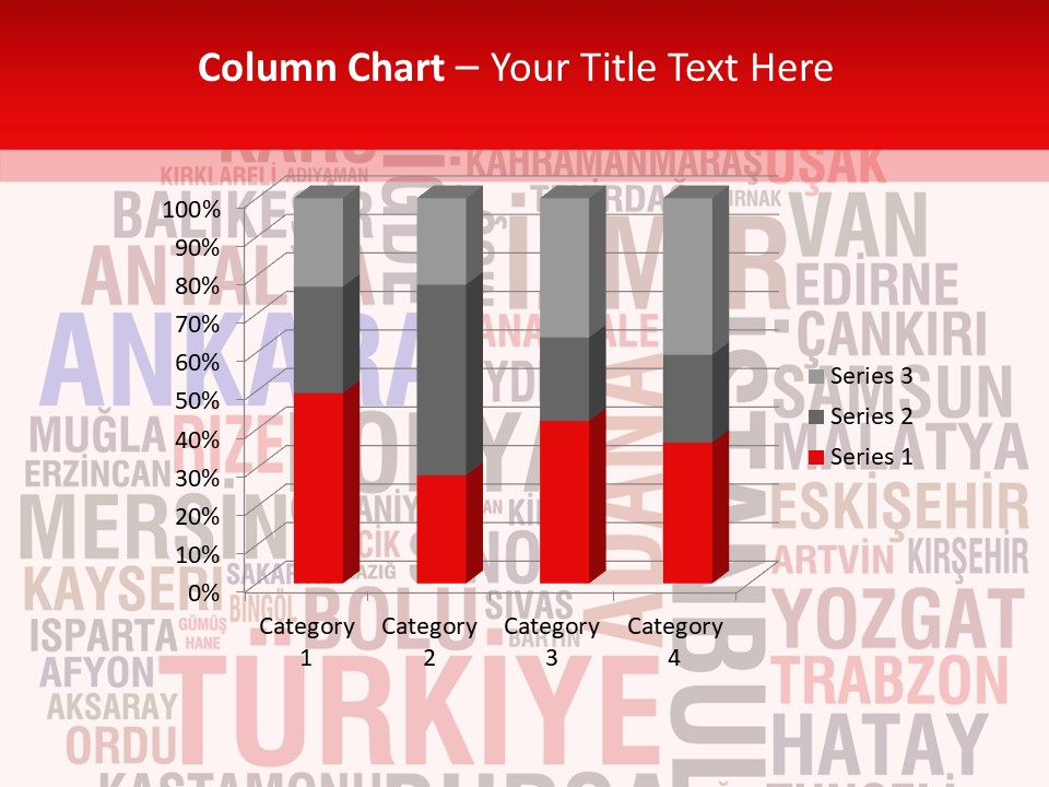 Cities Konya Ankara PowerPoint Template