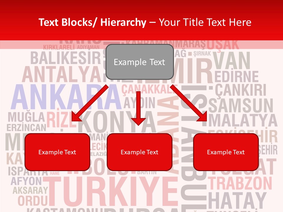 Cities Konya Ankara PowerPoint Template