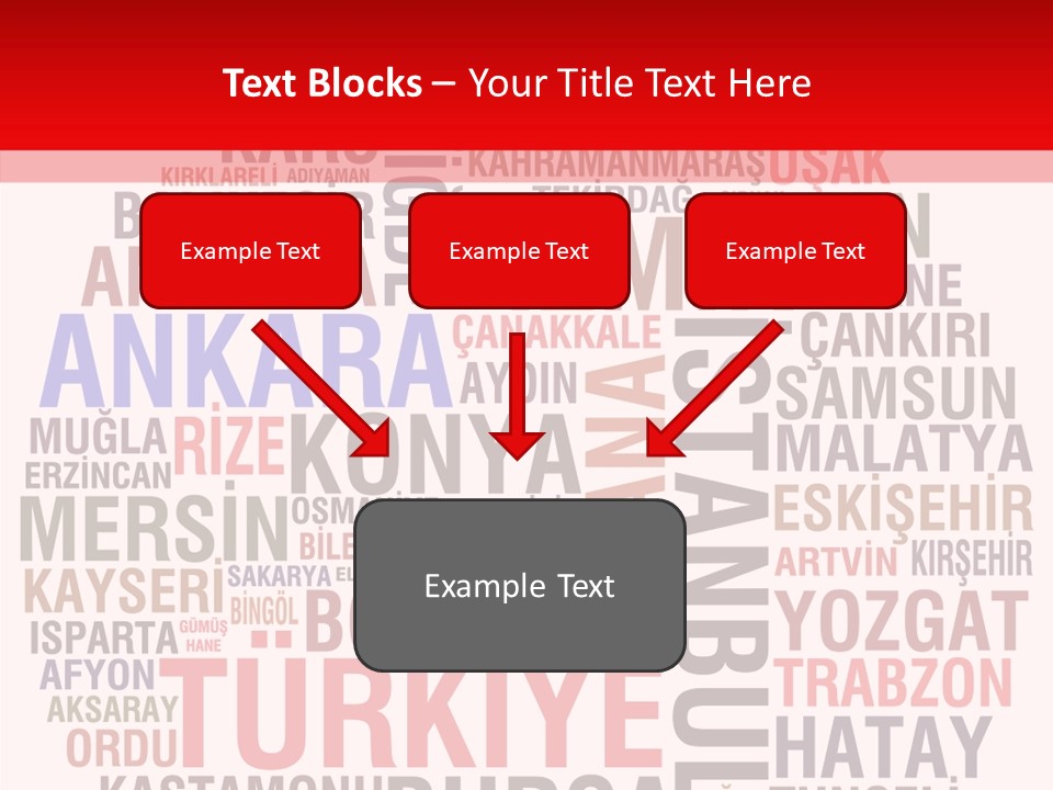 Cities Konya Ankara PowerPoint Template