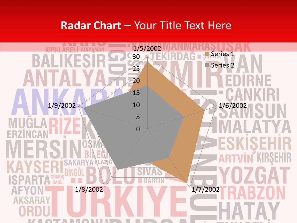 Cities Konya Ankara PowerPoint Template