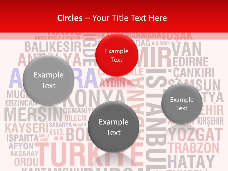 Cities Konya Ankara PowerPoint Template