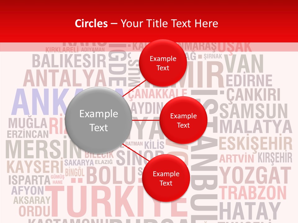 Cities Konya Ankara PowerPoint Template