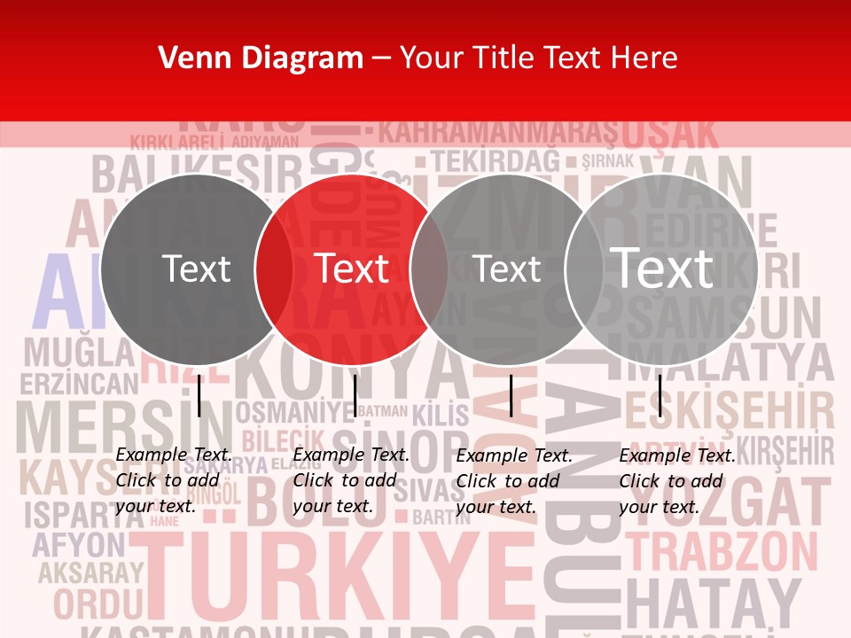 Cities Konya Ankara PowerPoint Template