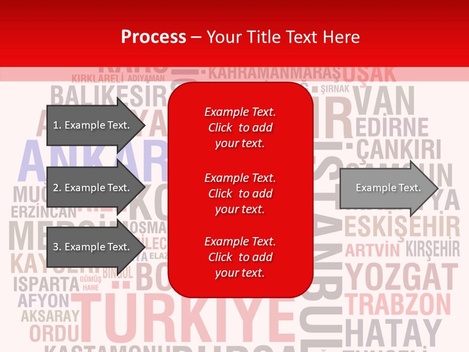 Cities Konya Ankara PowerPoint Template