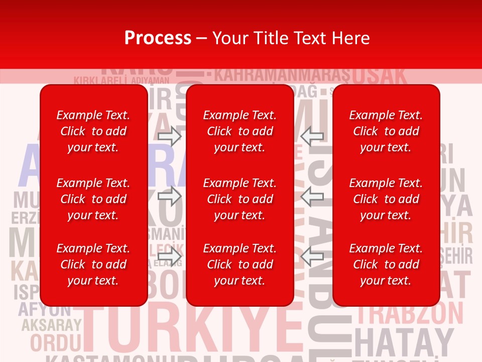 Cities Konya Ankara PowerPoint Template