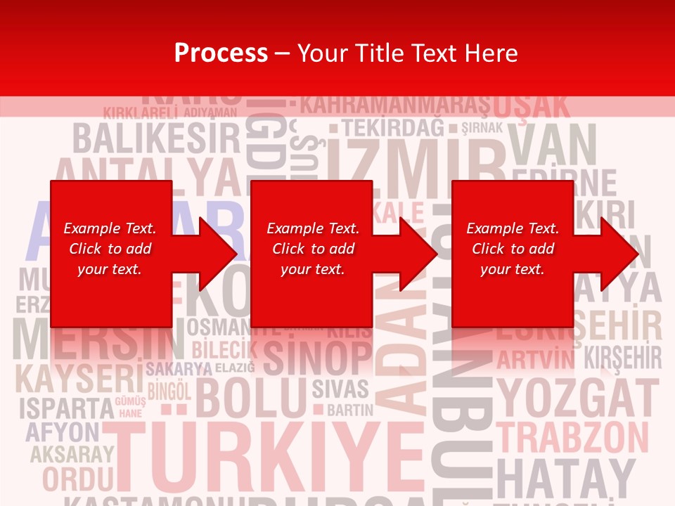 Cities Konya Ankara PowerPoint Template
