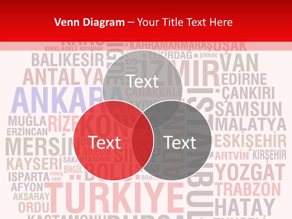 Cities Konya Ankara PowerPoint Template