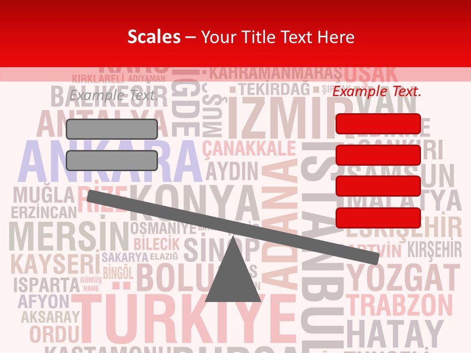 Cities Konya Ankara PowerPoint Template