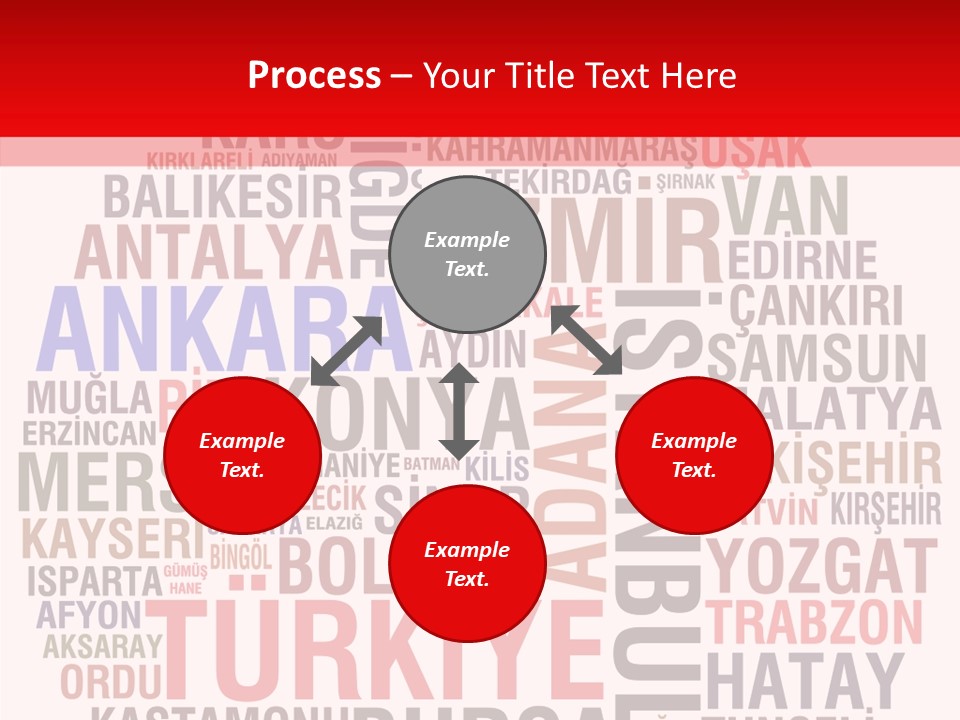 Cities Konya Ankara PowerPoint Template