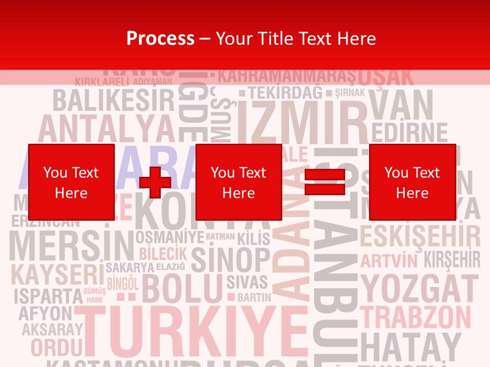 Cities Konya Ankara PowerPoint Template