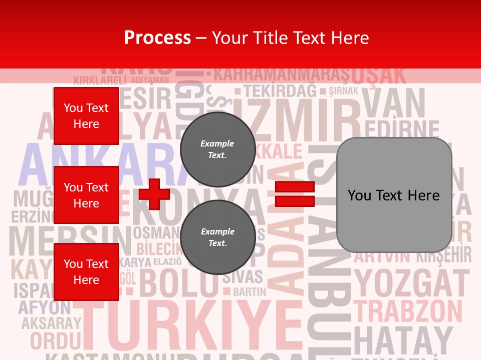 Cities Konya Ankara PowerPoint Template