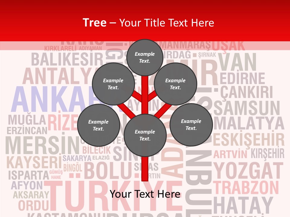 Cities Konya Ankara PowerPoint Template