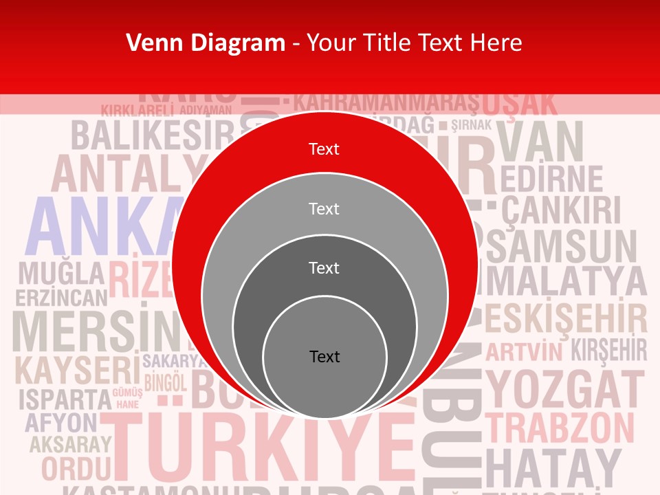 Cities Konya Ankara PowerPoint Template