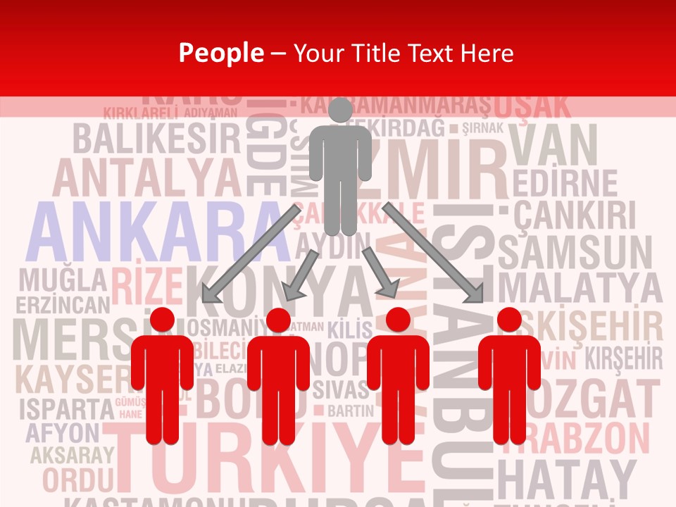 Cities Konya Ankara PowerPoint Template