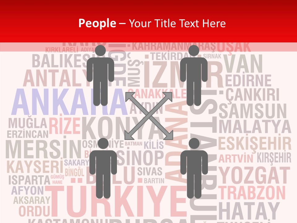 Cities Konya Ankara PowerPoint Template