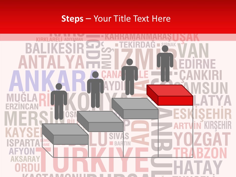 Cities Konya Ankara PowerPoint Template