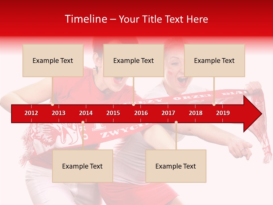 Patriotism Women Flag PowerPoint Template