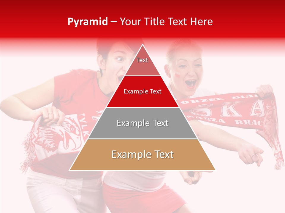 Patriotism Women Flag PowerPoint Template