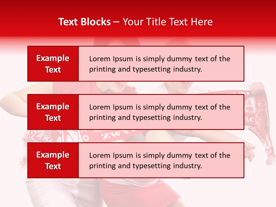 Patriotism Women Flag PowerPoint Template