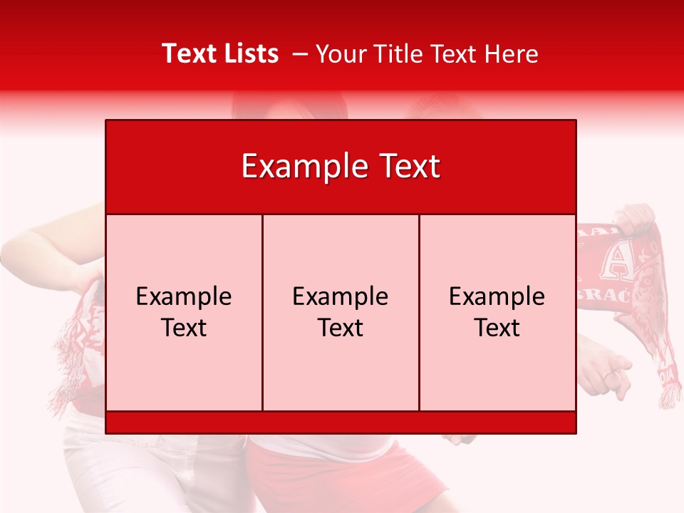 Patriotism Women Flag PowerPoint Template