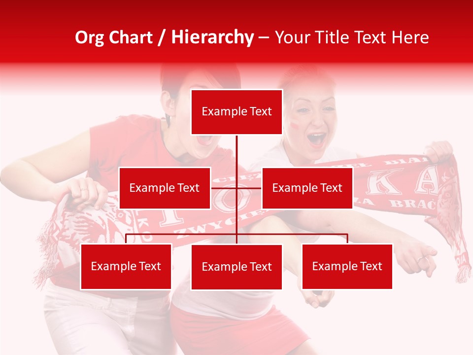 Patriotism Women Flag PowerPoint Template