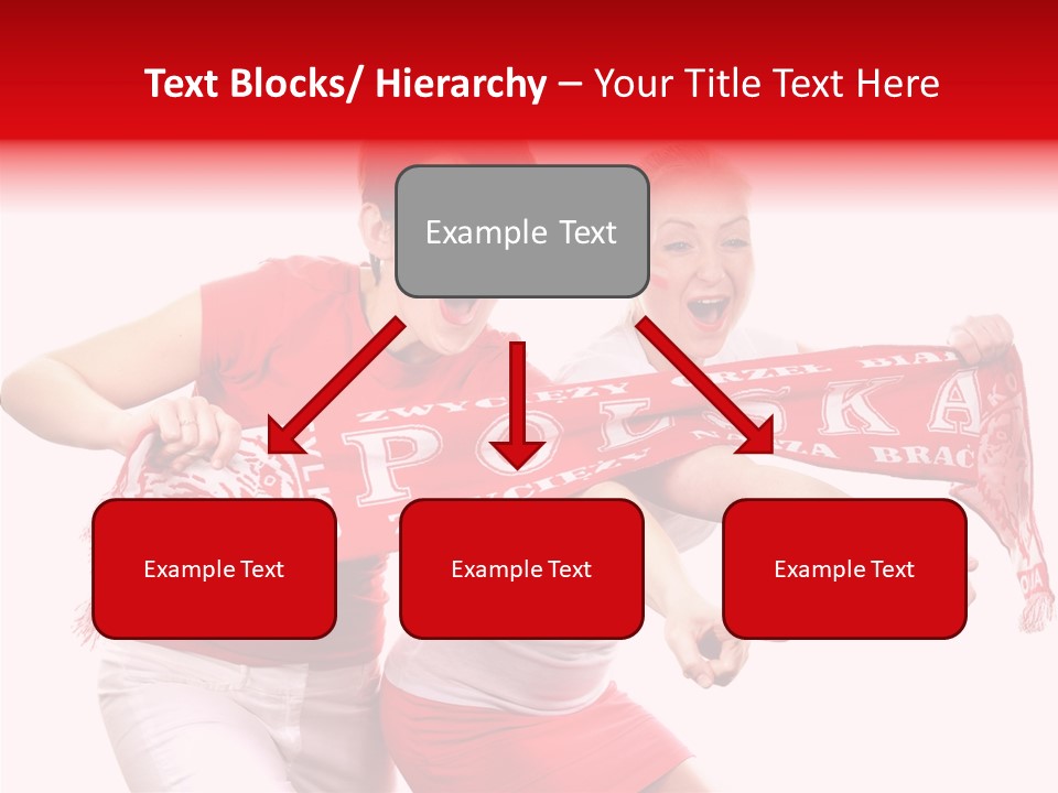 Patriotism Women Flag PowerPoint Template