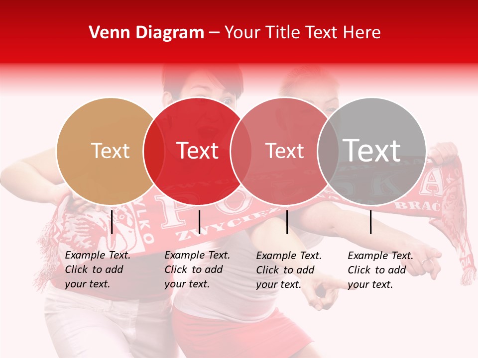 Patriotism Women Flag PowerPoint Template