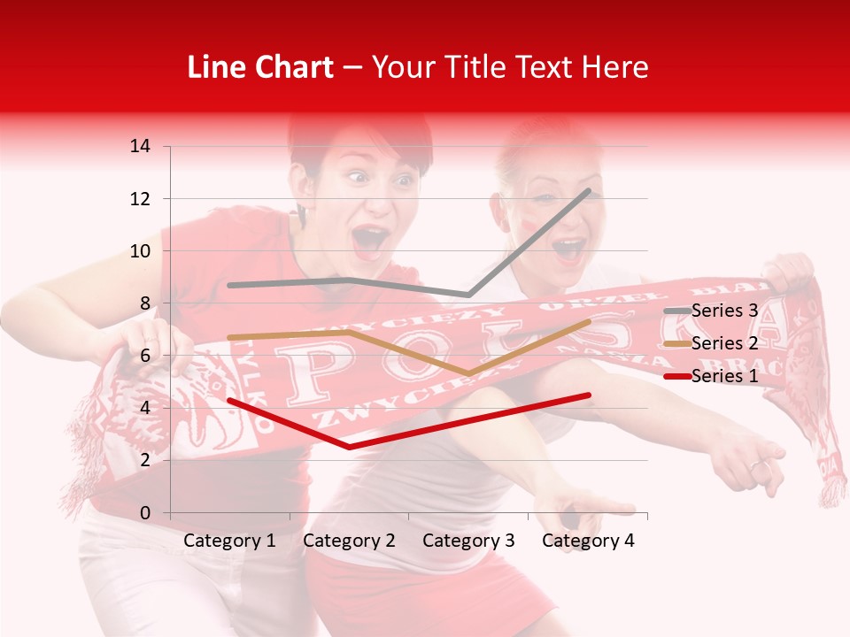 Patriotism Women Flag PowerPoint Template