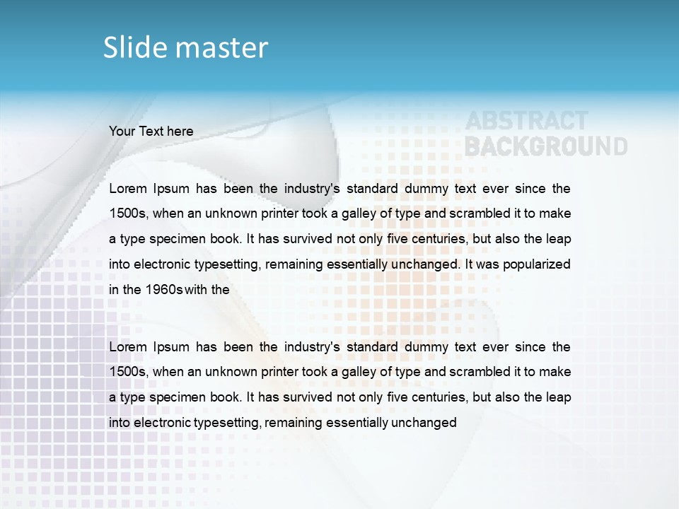 Room Humor Management PowerPoint Template