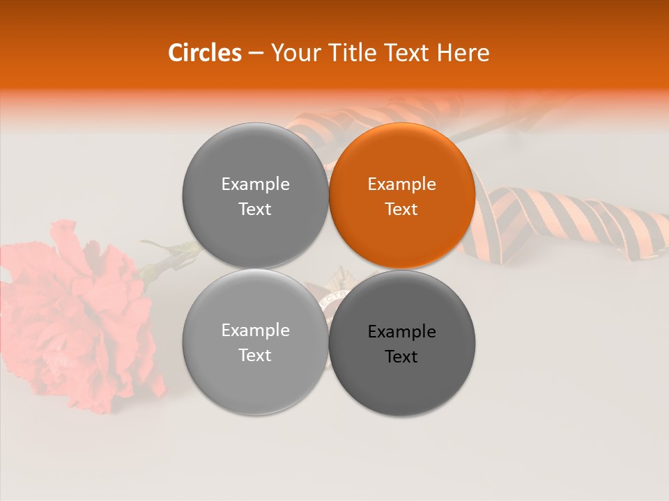 Award History Ribbon PowerPoint Template
