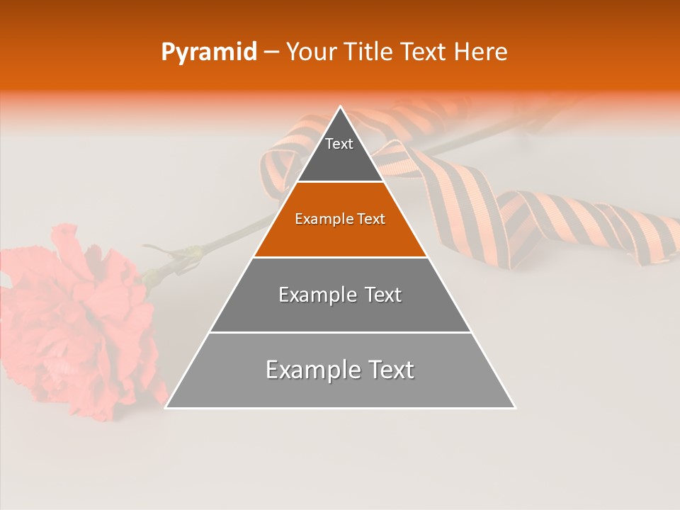 Award History Ribbon PowerPoint Template