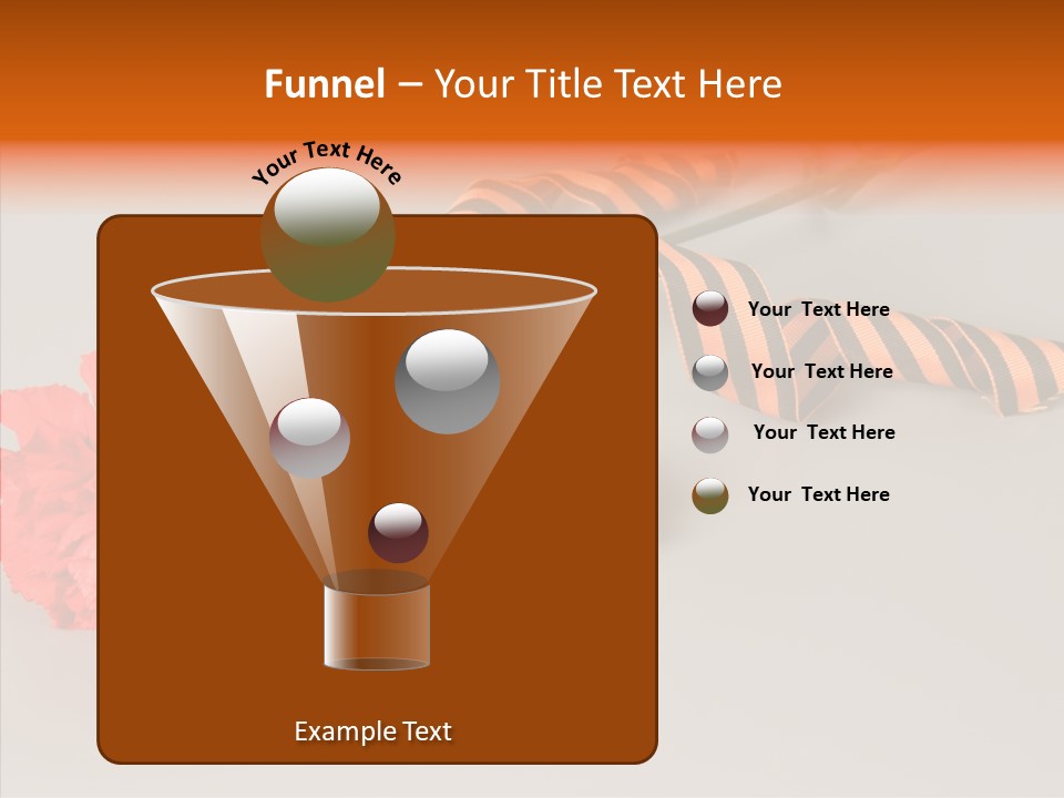 Award History Ribbon PowerPoint Template