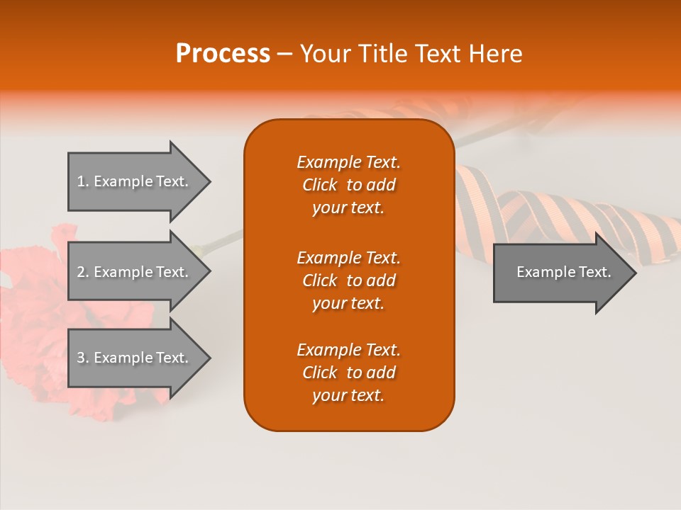 Award History Ribbon PowerPoint Template