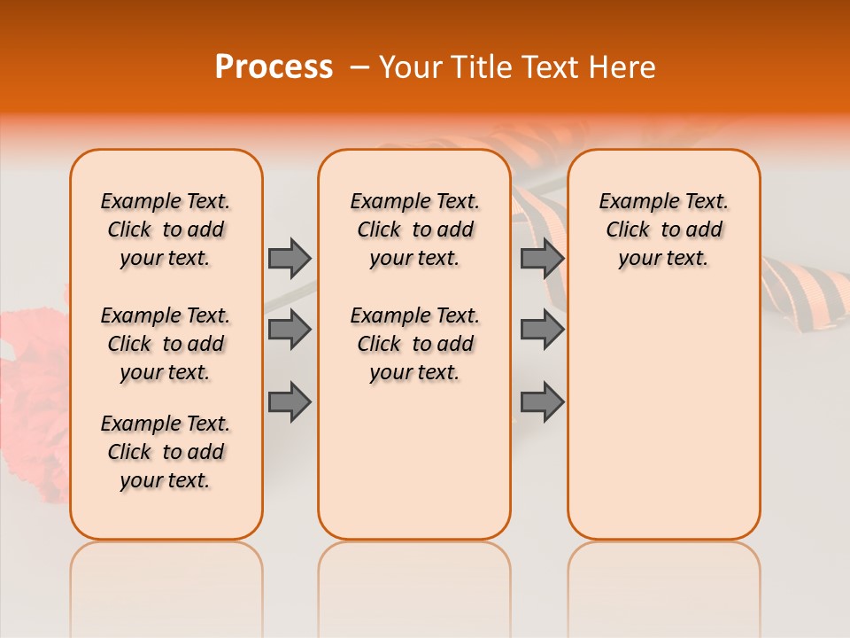Award History Ribbon PowerPoint Template