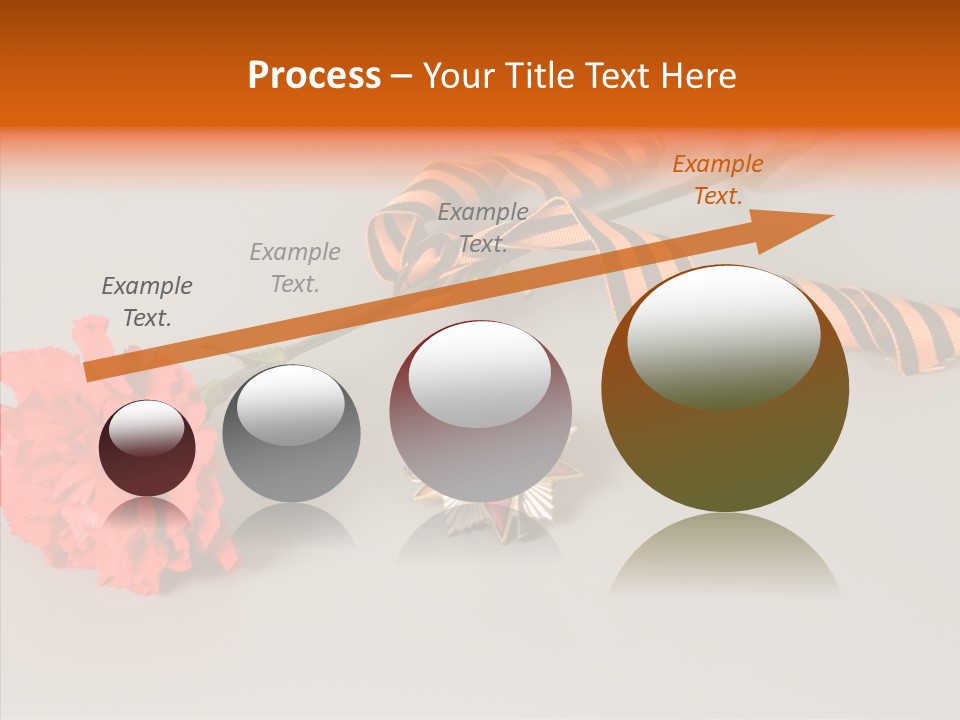 Award History Ribbon PowerPoint Template