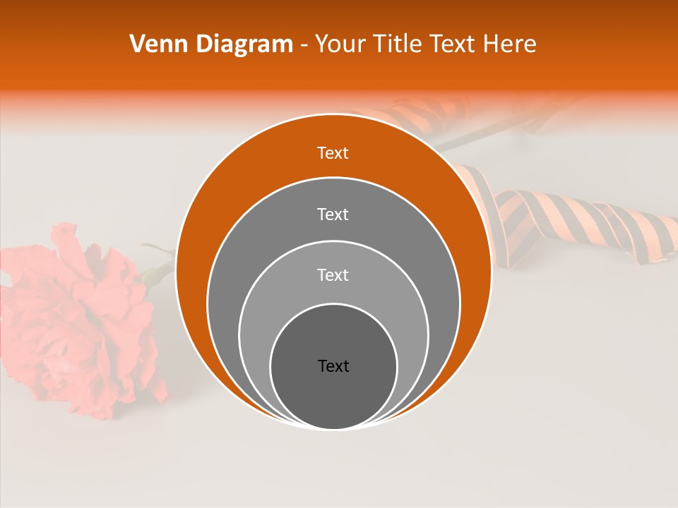Award History Ribbon PowerPoint Template