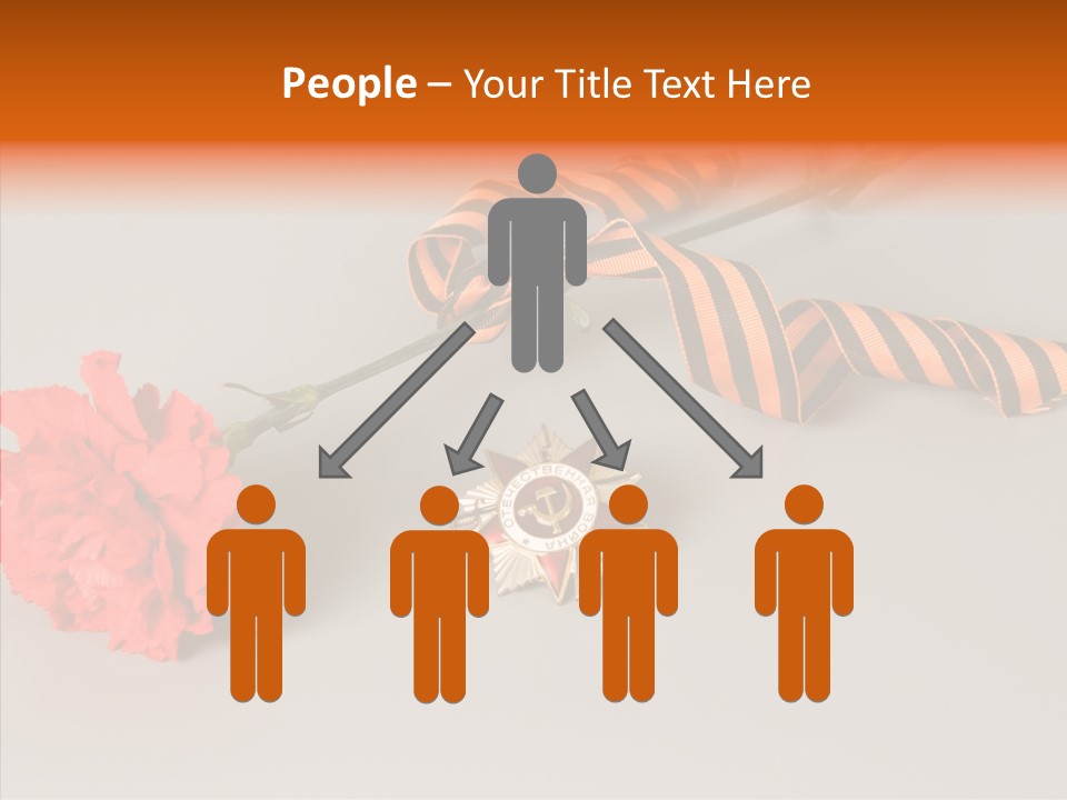 Award History Ribbon PowerPoint Template