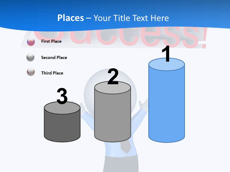 Luck Achievement Progress PowerPoint Template