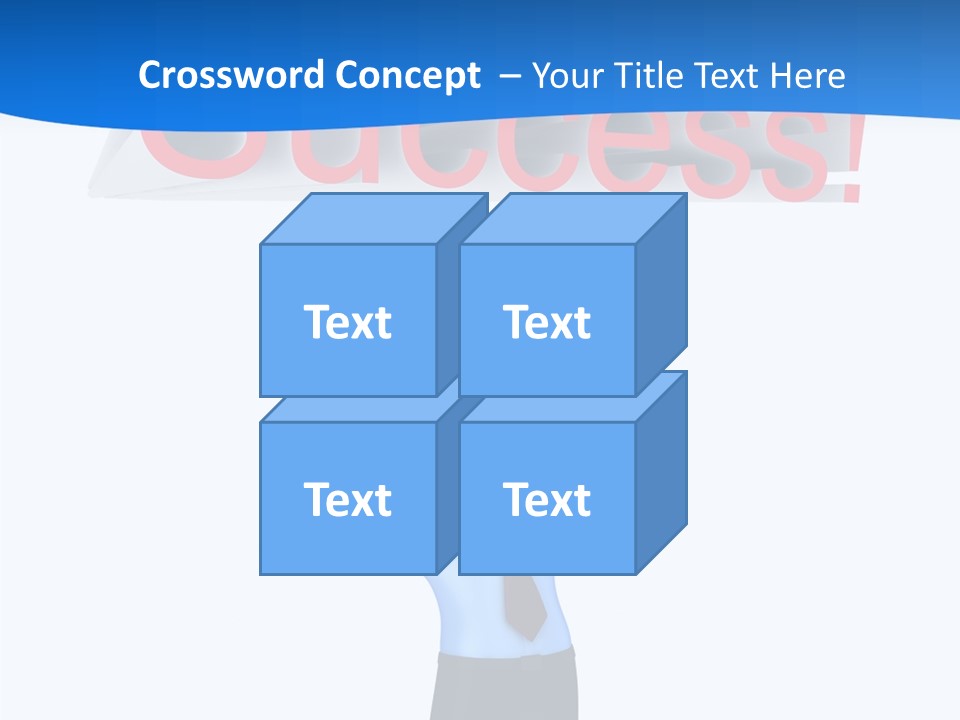 Luck Achievement Progress PowerPoint Template