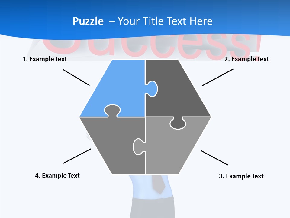 Luck Achievement Progress PowerPoint Template