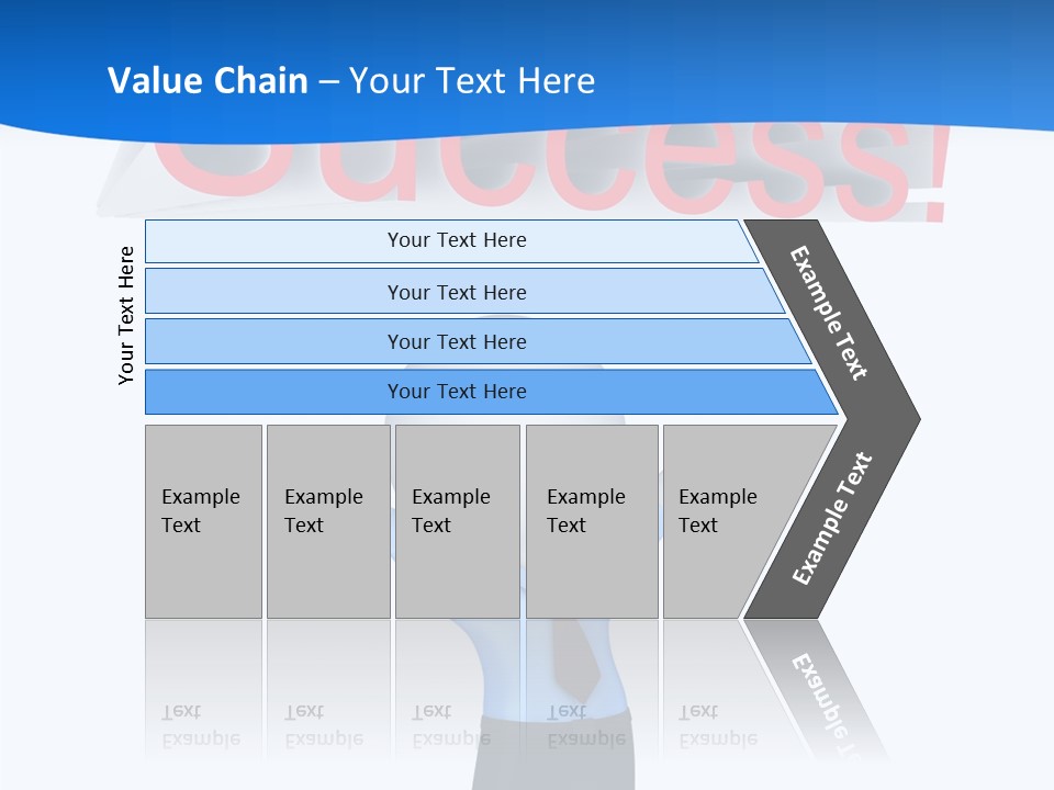 Luck Achievement Progress PowerPoint Template