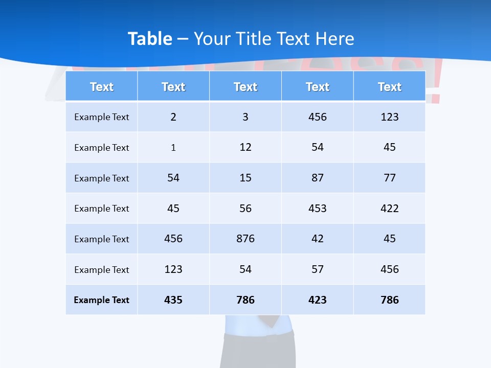 Luck Achievement Progress PowerPoint Template