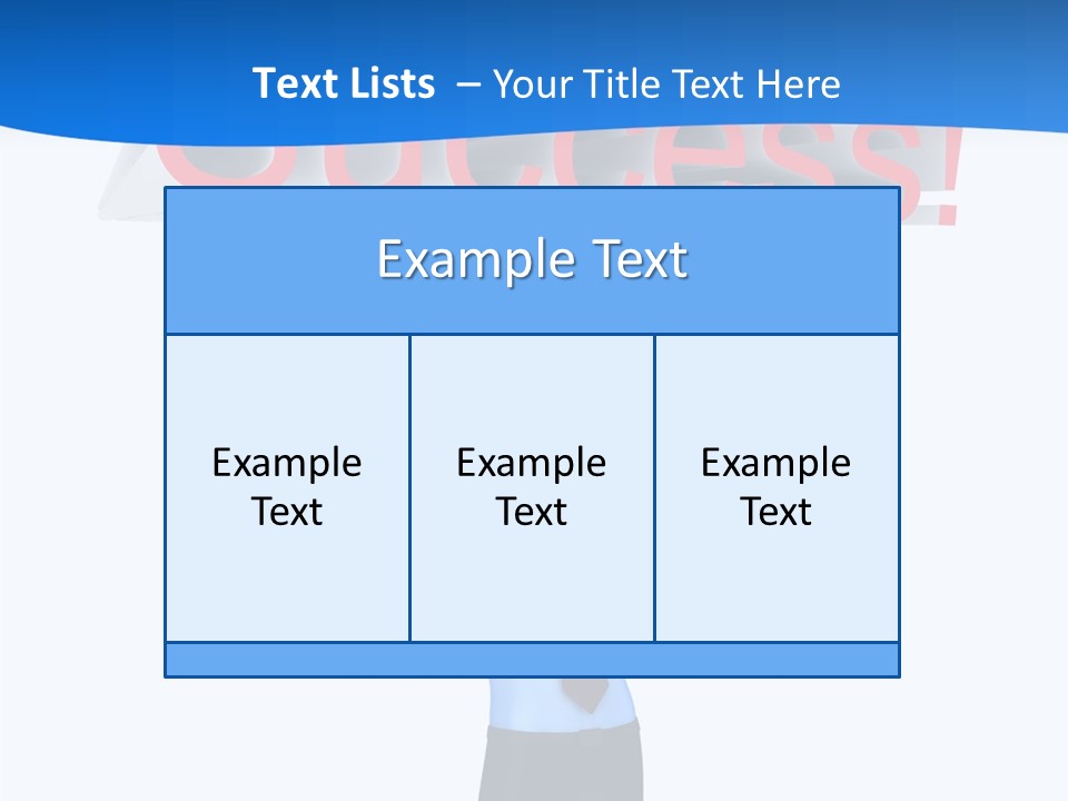 Luck Achievement Progress PowerPoint Template