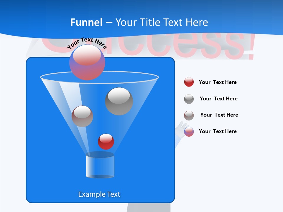 Luck Achievement Progress PowerPoint Template