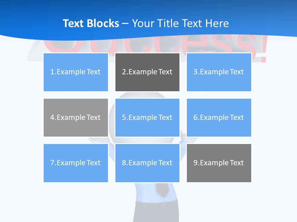 Luck Achievement Progress PowerPoint Template