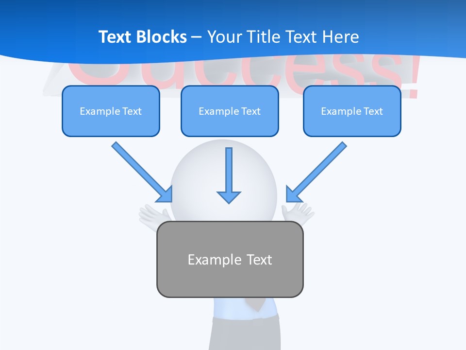 Luck Achievement Progress PowerPoint Template